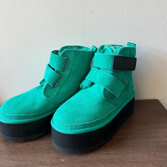 UGG NUEMEL platform boot green - Picture 3 of 8
